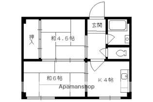 もみじビル【5階】の間取り