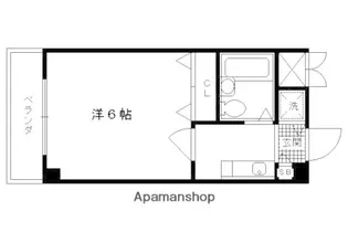 メゾン唐橋【2階】の間取り