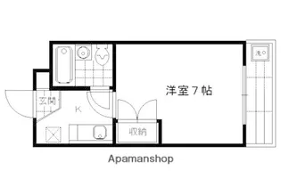 「CIEUX京都」【3階】の間取り