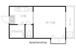 エムズスクエア【1階】の間取り