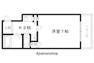 エクセレント十条【202号室】の間取り