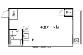 イーストハイツ【203号室】の間取り