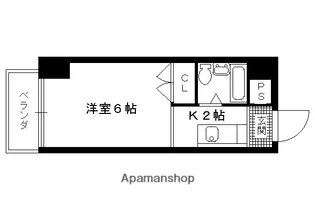 ファーマシー21【6階】の間取り