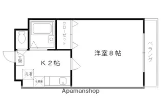 メゾンヴィナーシャ【2階】の間取り
