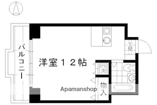 イルソーレ京都西大路【401号室】の間取り