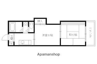澤屋ビル【101号室】の間取り