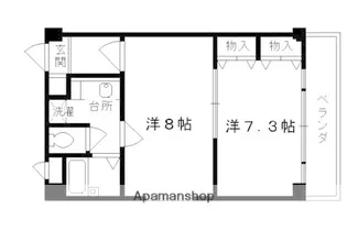 ステーションコートヤード【9階】の間取り