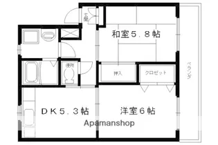 ROOJENY(ルージェニー)【1階】の間取り