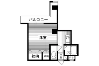山科アーバンコテージ【213号室】の間取り