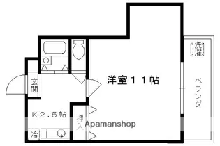 ロイヤルティミノ【2階】の間取り