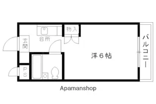 アネックスパルマ【4階】の間取り