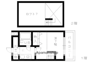 エクセレントみささぎ【202号室】の間取り