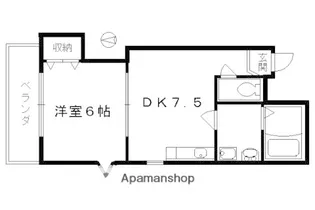 サンシティビュープラザ【302号室】の間取り