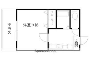 MORE六条【1階】の間取り