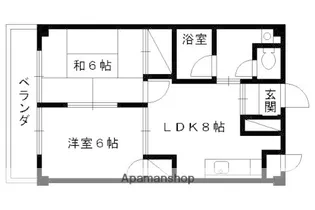 シュエットD【2階】の間取り