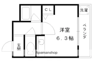 メゾンYM【4階】の間取り