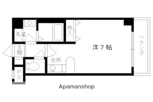ABLE創久五条大宮【3階】の間取り