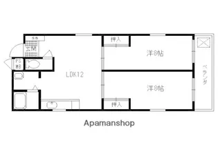未麗七条大宮【2階】の間取り