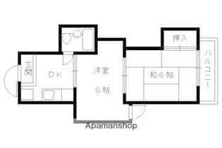 吉祥院ドルフ21【5階】の間取り