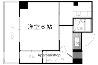 トークインAコート【304号室】の間取り