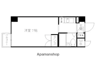 山科SQUARE【403号室】の間取り