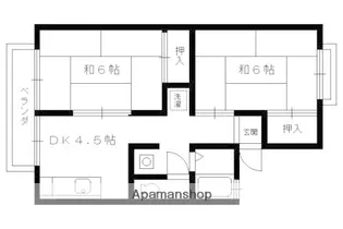 セジュール藤【2階】の間取り