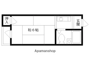 G&Sコーポ【304号室】の間取り
