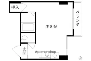 プレステージ【3D号室】の間取り