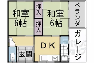 京都府京都市南区久世殿城町【一戸建】の間取り