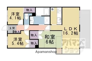 3LDKの間取り画像