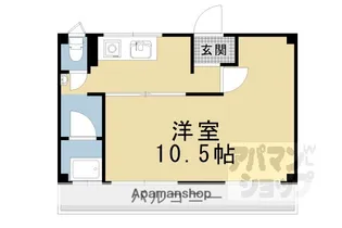 西野マンション【3F号室】の間取り