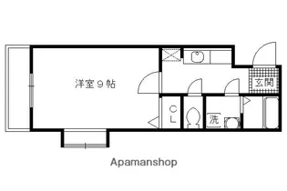 メゾン・ハーモニー【3H号室】の間取り