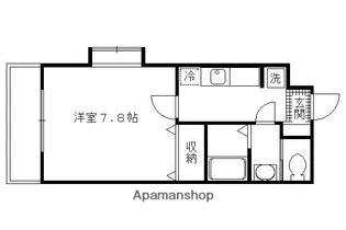 メゾン・アイリス【3B号室】の間取り