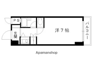 ノアーズアーク京都五条【702号室】の間取り