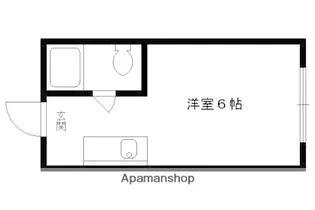 ソフィア・ハイム【1C号室】の間取り