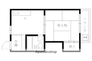 サンハイツ神足【103号室】の間取り