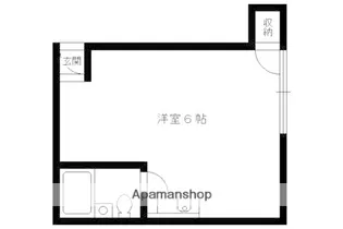 ハイツ大山【201号室】の間取り