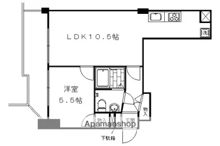 エルデヒルズ【203号室】の間取り