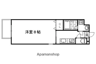 フルール東寺【3階】の間取り
