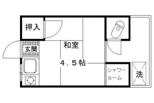 みどり荘【5号室】の間取り
