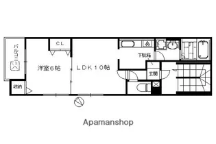 アンクル五条大橋【301号室】の間取り