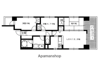 COM COUORE【501号室】の間取り