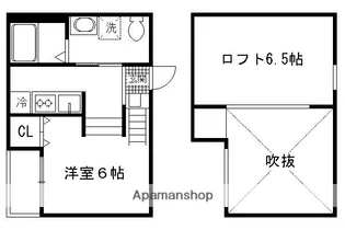ラ・シャンスII【1階】の間取り