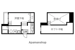 リーフコート桃山【2階】の間取り