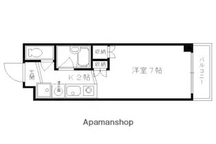 F・GROWTH【502号室】の間取り