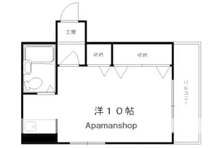 第2正美堂ビル【801号室】の間取り