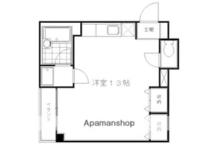 プラザ晴明館【502号室】の間取り