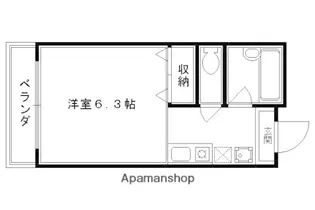 ヴィーグルヤマダ【4階】の間取り