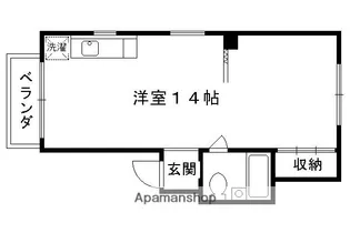 ヴィラージュ醒ヶ井【7階】の間取り