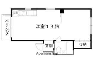 ヴィラージュ醒ヶ井【603号室】の間取り